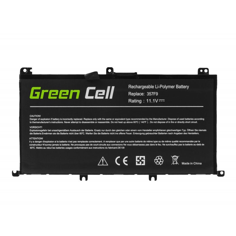 Green Cell Bateria 357f9 Para Dell Inspiron 15 5576 5577 7557 7559 7566 7567 4200mah