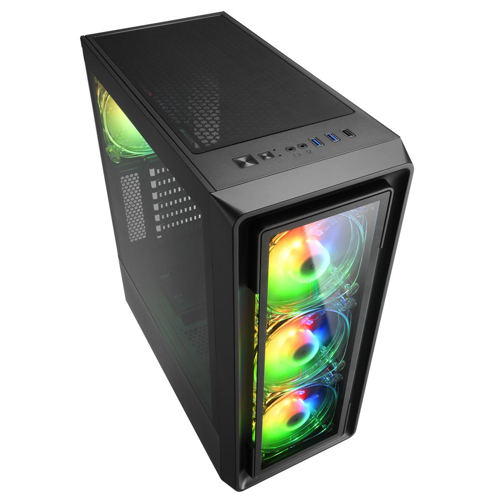 EAN 4044951030187 - Sharkoon TK4 RGB Midi Tower Negro imagen 3