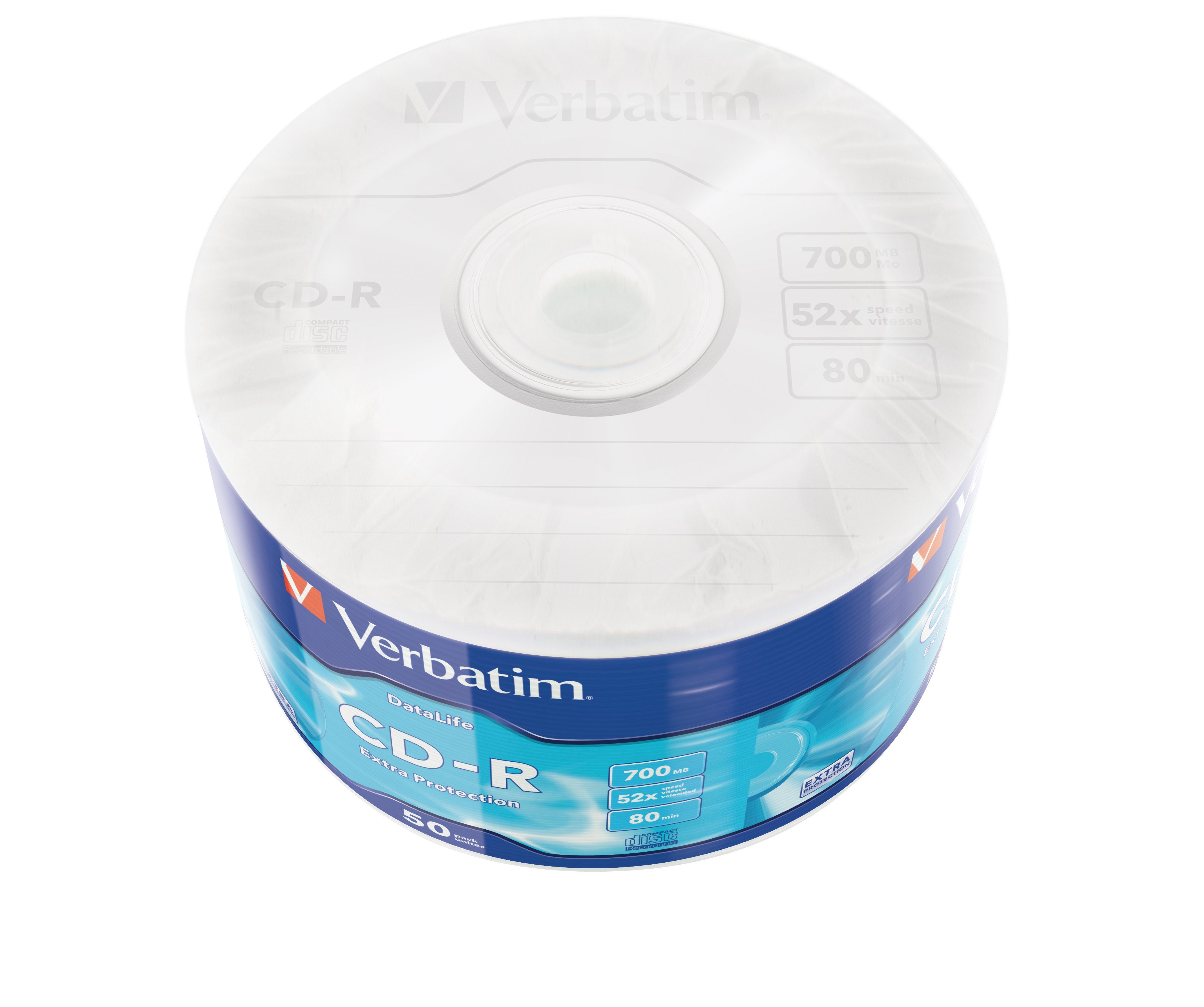 EAN 0023942437871 - Verbatim CD-R Extra Protection 700 MB 52x 50 pieza(s) imagen 3