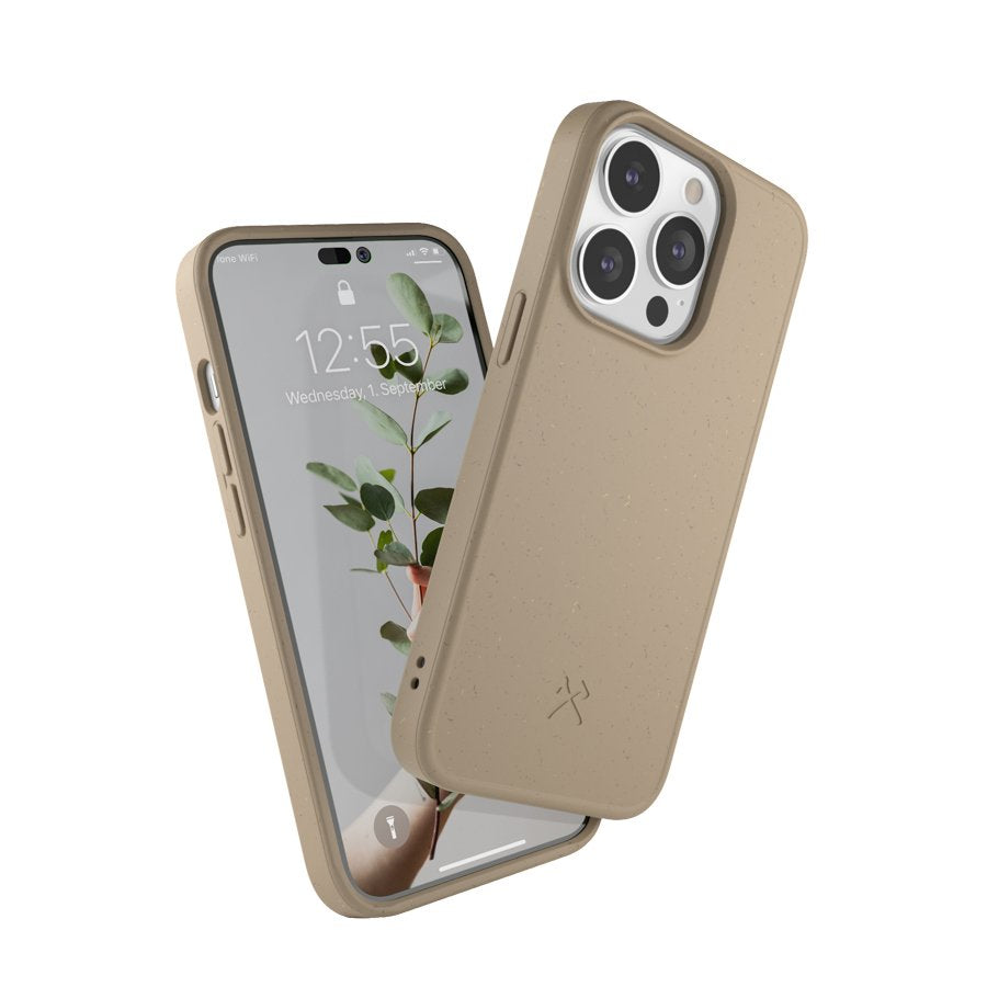 Woodcessories Bio Case Magsafe Funda Paraiphone 14 Pro Max 17 Cm (6.7") Beige