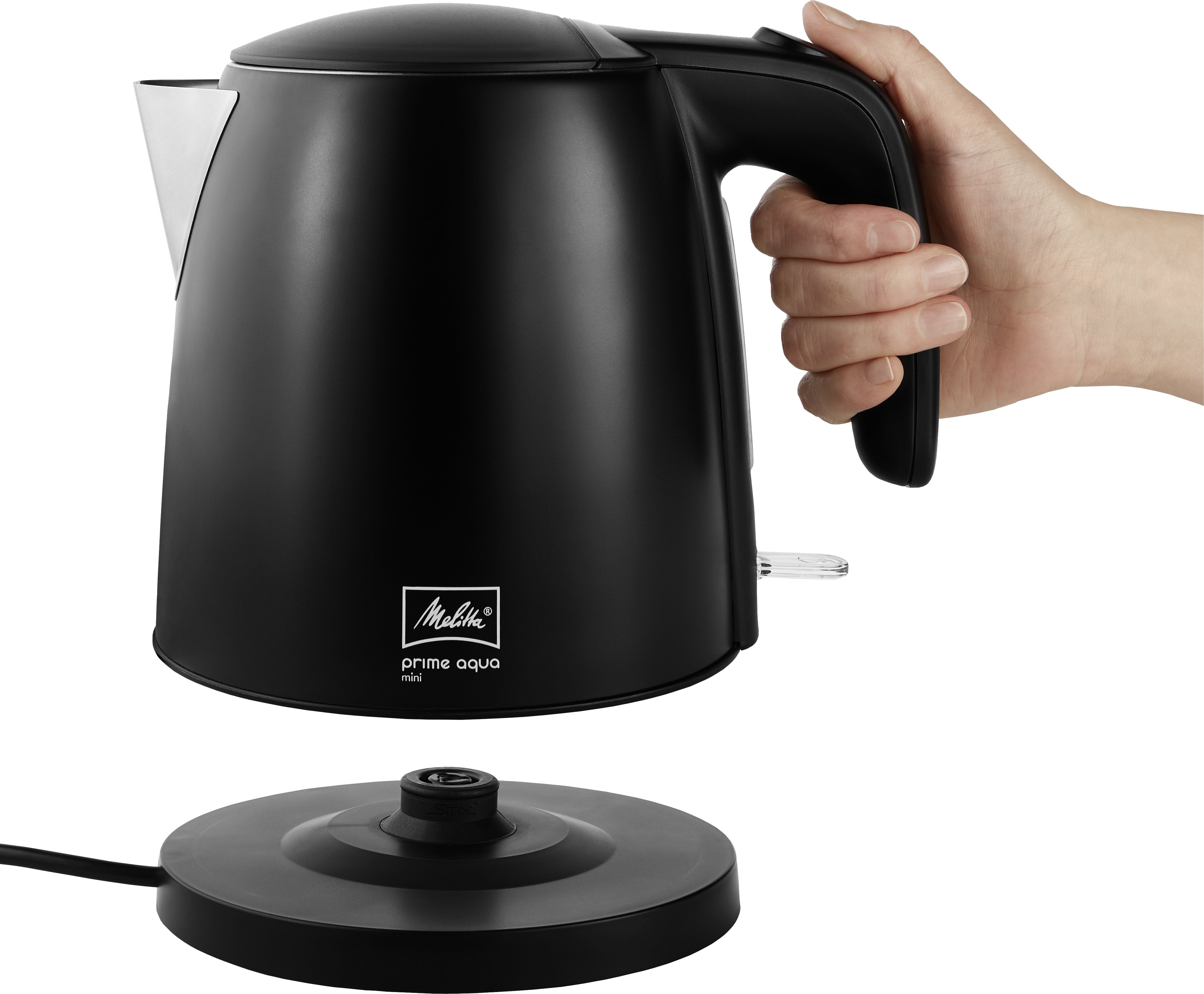 Hervidor Electrico Prime Aqua Mini Black Edition