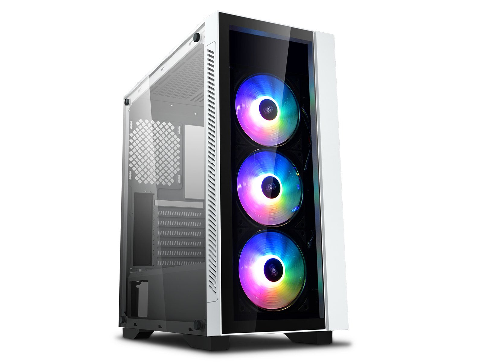 EAN 6933412714101 - DeepCool Matrexx 55 V3 ADD-RGB WH 3F Midi Tower Negro, Blanco imagen 2