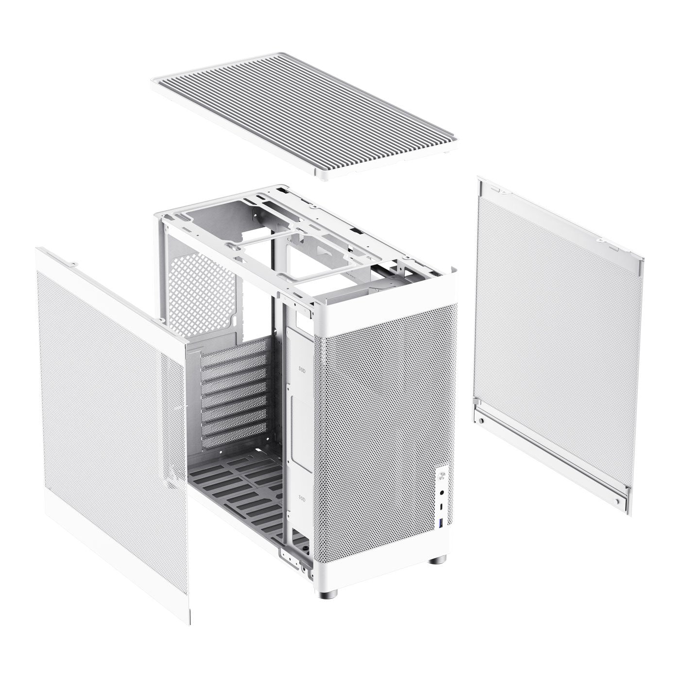 EAN 8436556143083 - CoolBox COO-CHA-MP1-0 carcasa de ordenador Torre Blanco imagen 7
