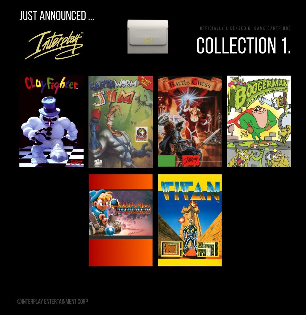 Juego Cartucho Evercade Interplay Cartridge 1 - Ret No Definida