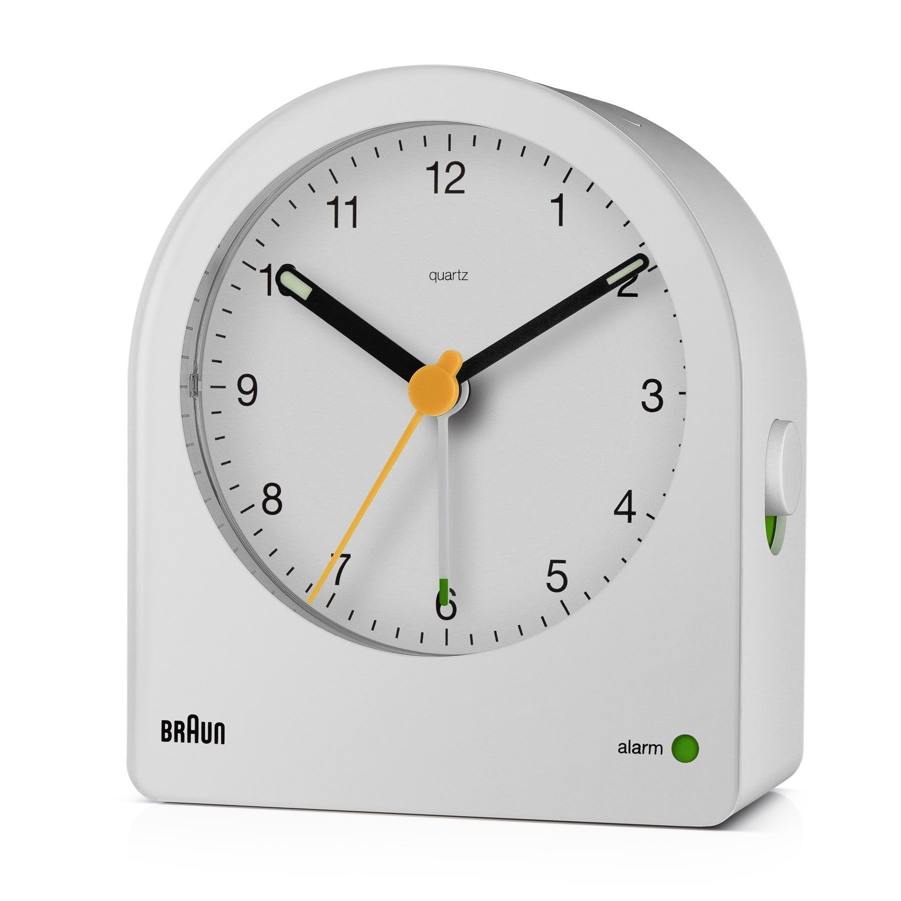 EAN 4007218675927 - Braun BC22 Reloj despertador analógico Blanco, Amarillo imagen 3