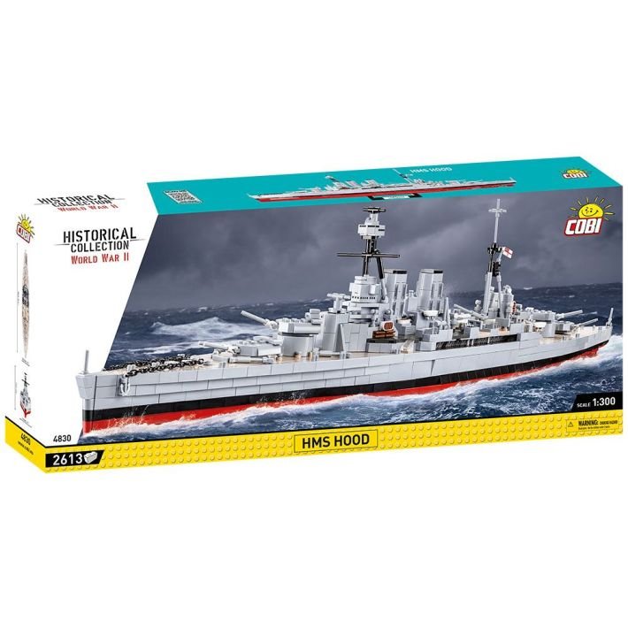Juguete De Construcción Colección Histórica Cobi "Hms Hood", 4830
