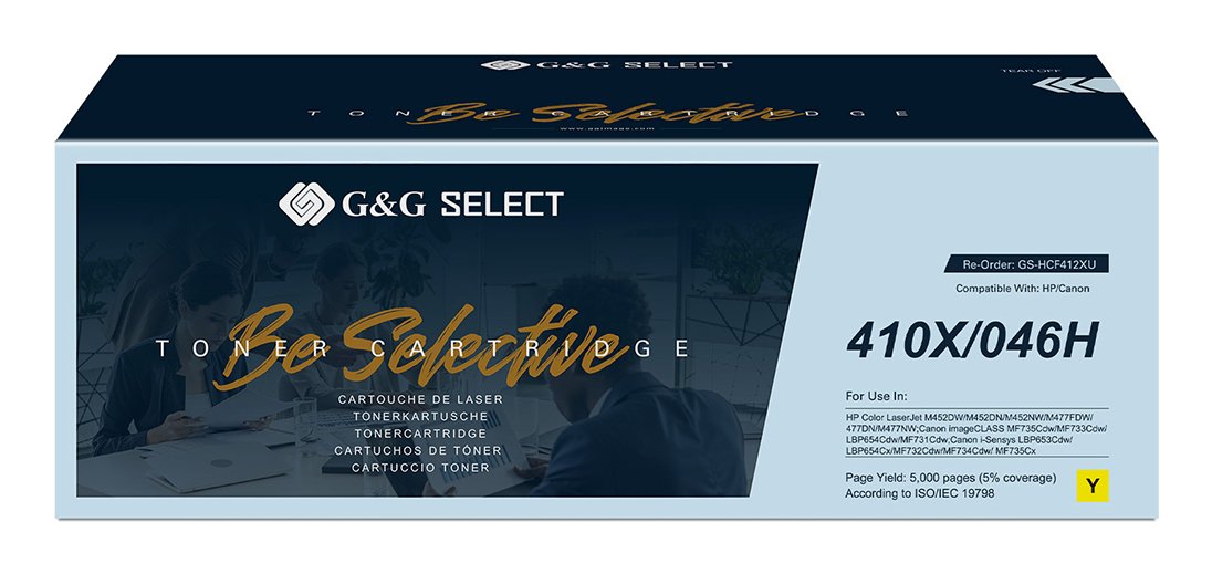 G&G Select Xl-Toner Compatible Con Hp 410x Cf412x