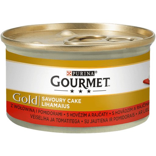 Gourmet Gold Pastel Salado Ternera Y Tomates 85g