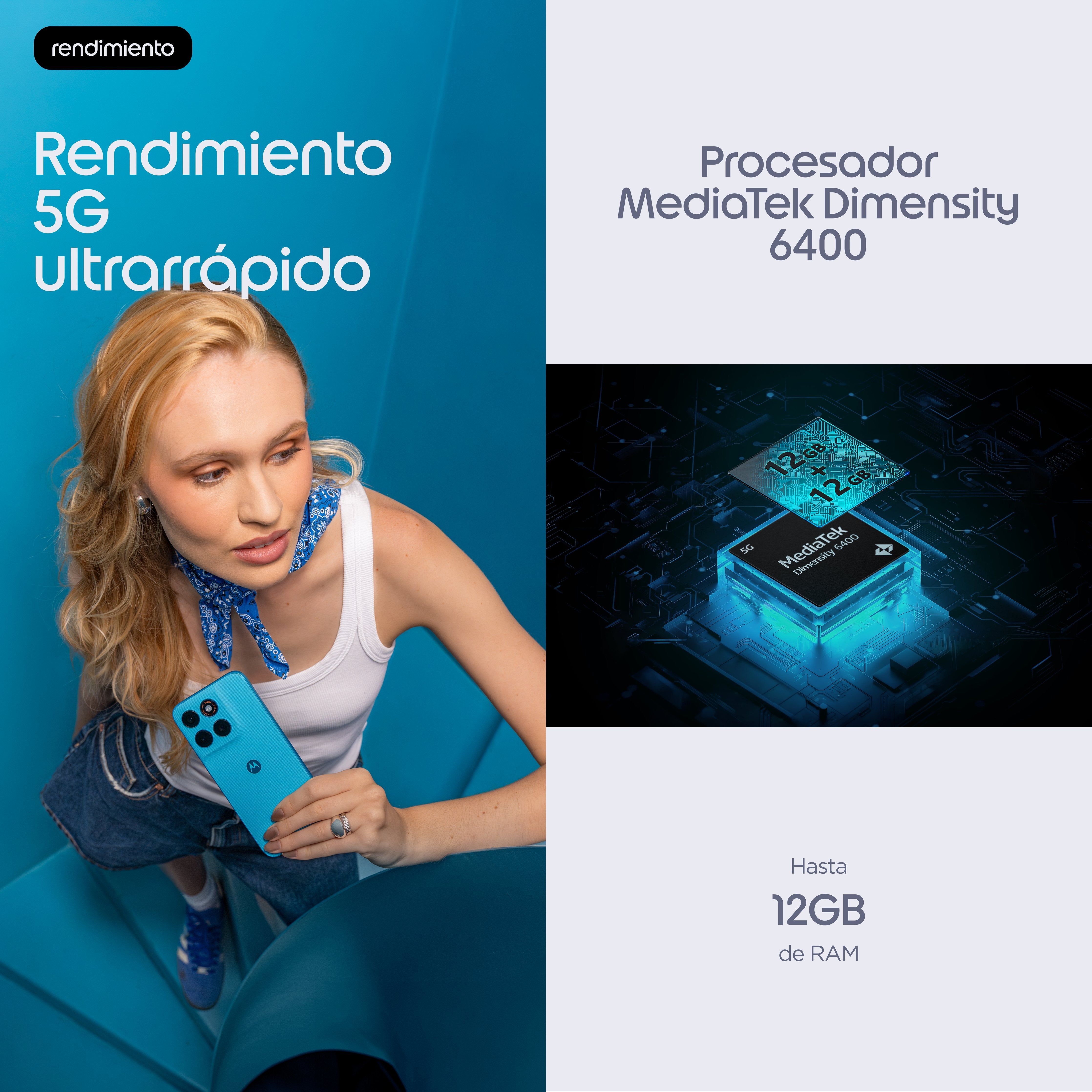 Moto G87 5g8+256 Blue Atoll