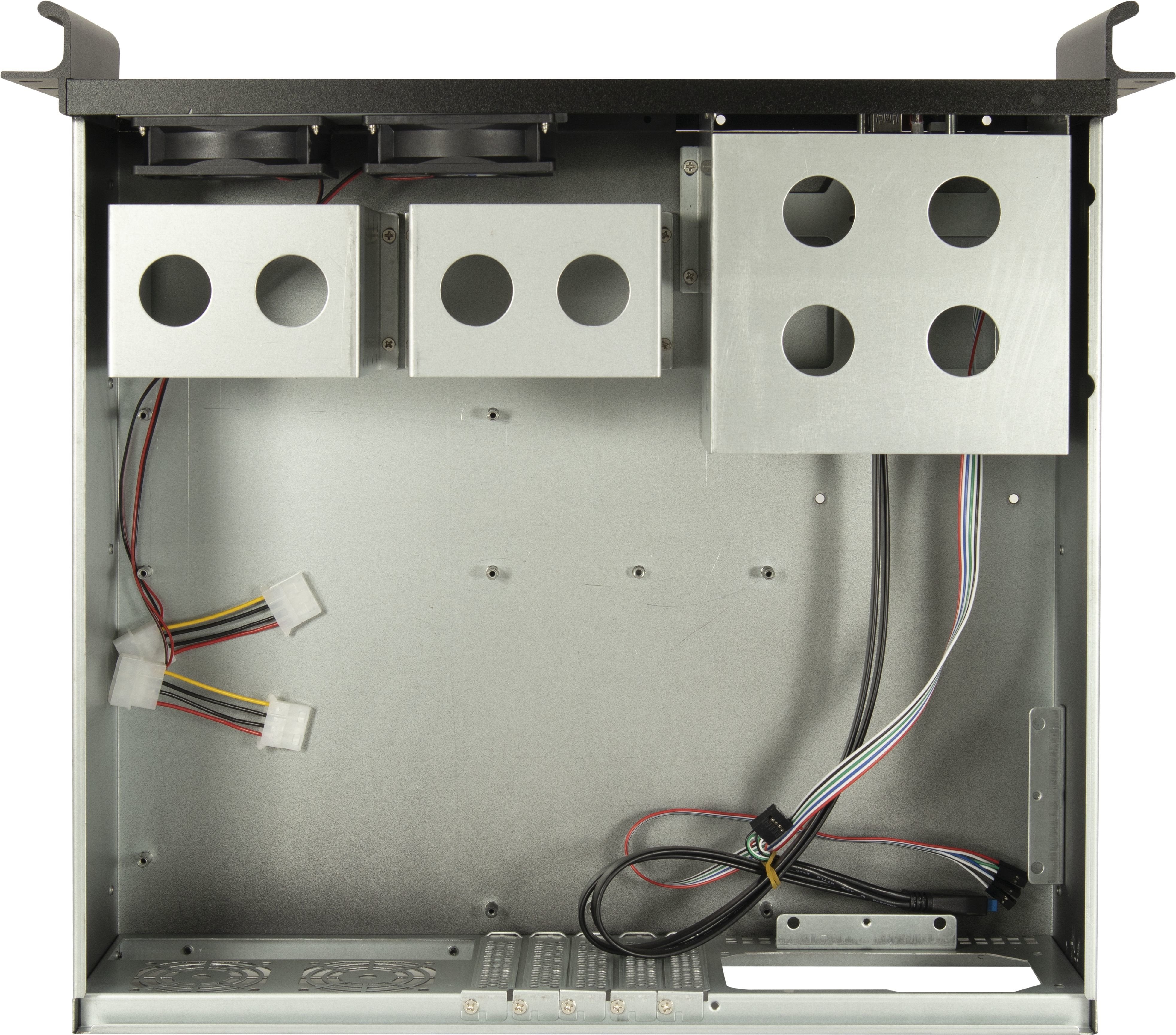 EAN 4260455646390 - Inter-Tech 3U-K-340L Estante Negro imagen 4