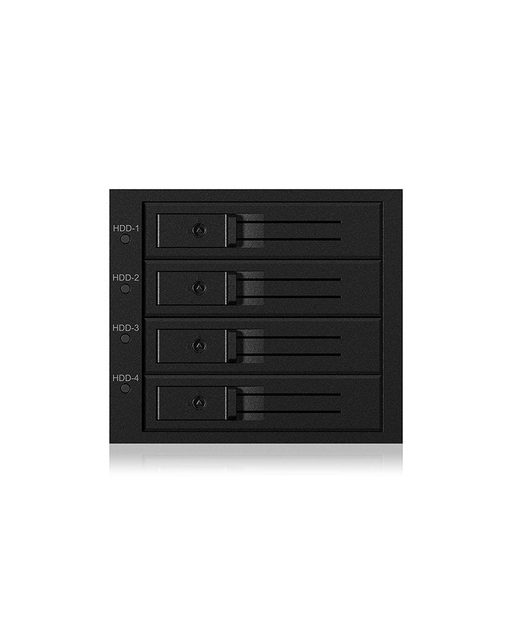 EAN 4250078169529 - ICY BOX IB-564SAS-12G unidad de disco multiple Negro imagen 8