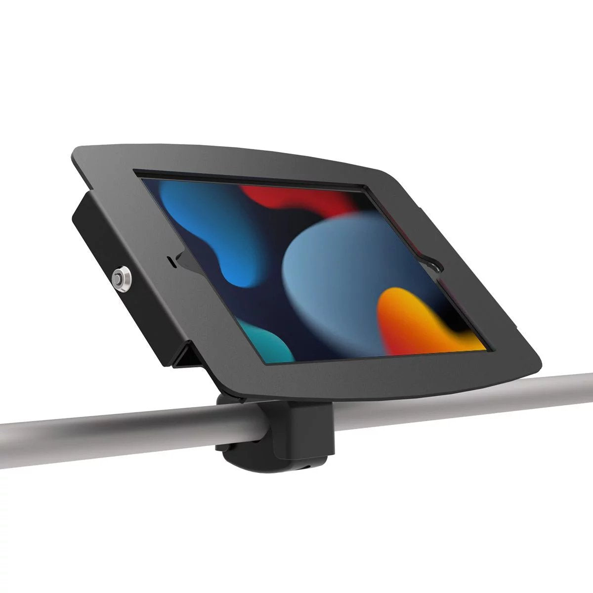 Ipad 10.2" Space Enclosure Rail Mount Black