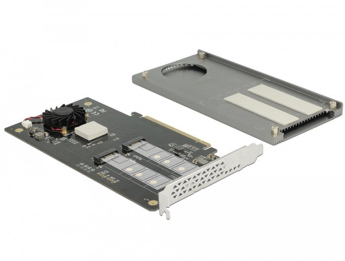 Delock Pci Express X16 Tarjeta A 2 X Intern Nvme M.2 Key M