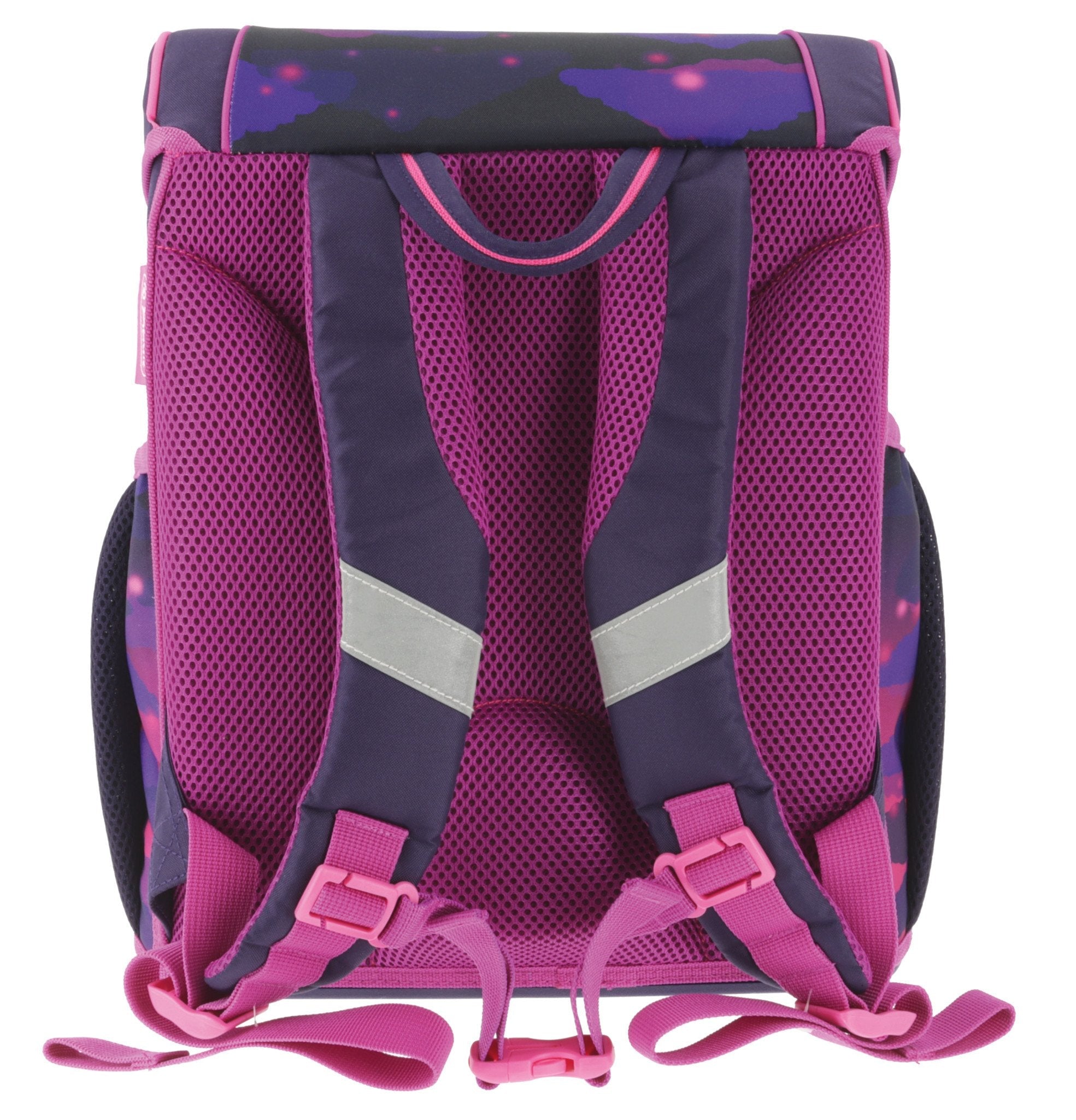 Herlitz Loop Plus Magic Unicorn Juego De Mochila Escolar Chica Poliéster Púrpura, Violeta