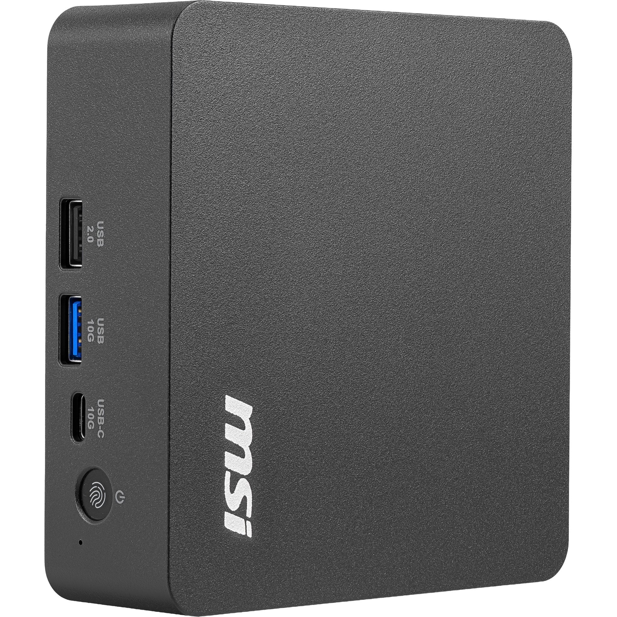 Msi Cubi Nuc Ai+ 3m Copilot+ Pc Ultra 9 386h Ram 2x16gb Ssd 1tb Wi-Fi 7 Air Cooler Psu 120w Lan 2x Vesa 2xhdmi Usb Thunderbolt W11p