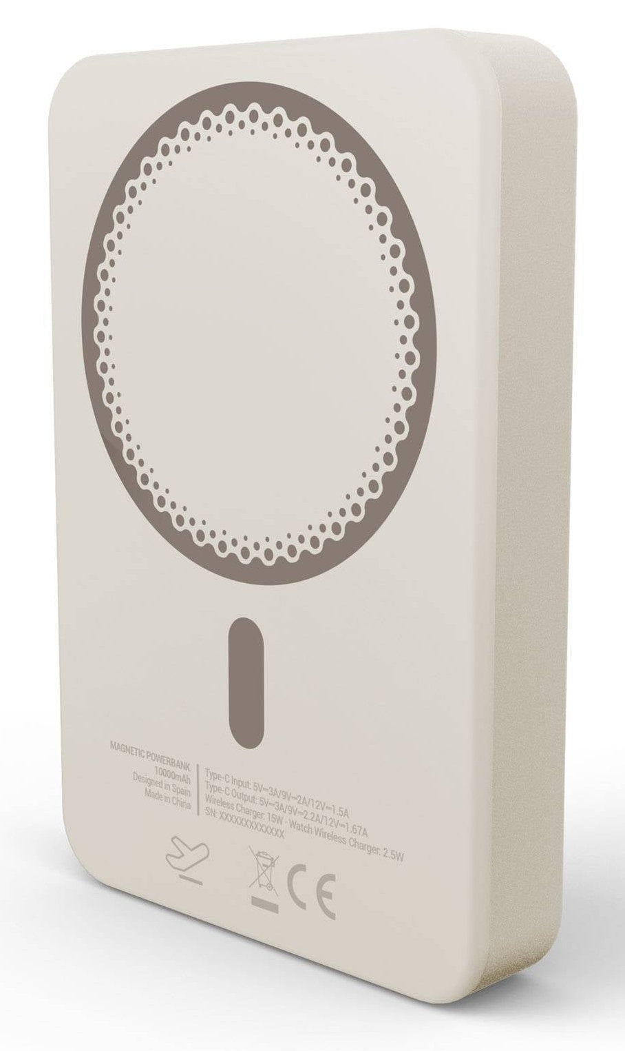 EAN 8432426500796 - Energy Sistem Magnetic Powerbank 10000 mAh Cargador inalámbrico Champán imagen 1