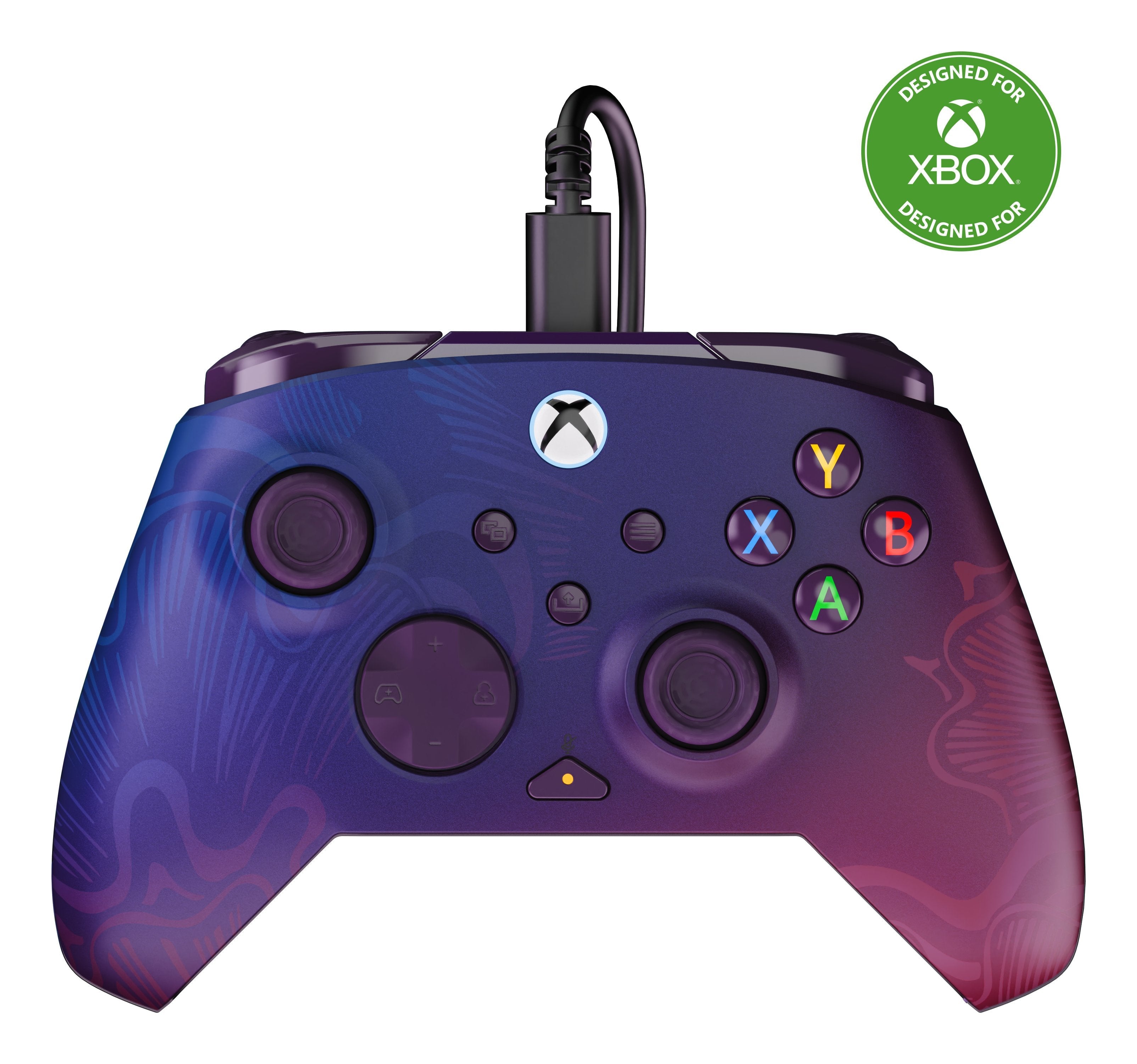 Turtle Beach Rematch Advanced Purple Fade Mando De Juego Con Cable