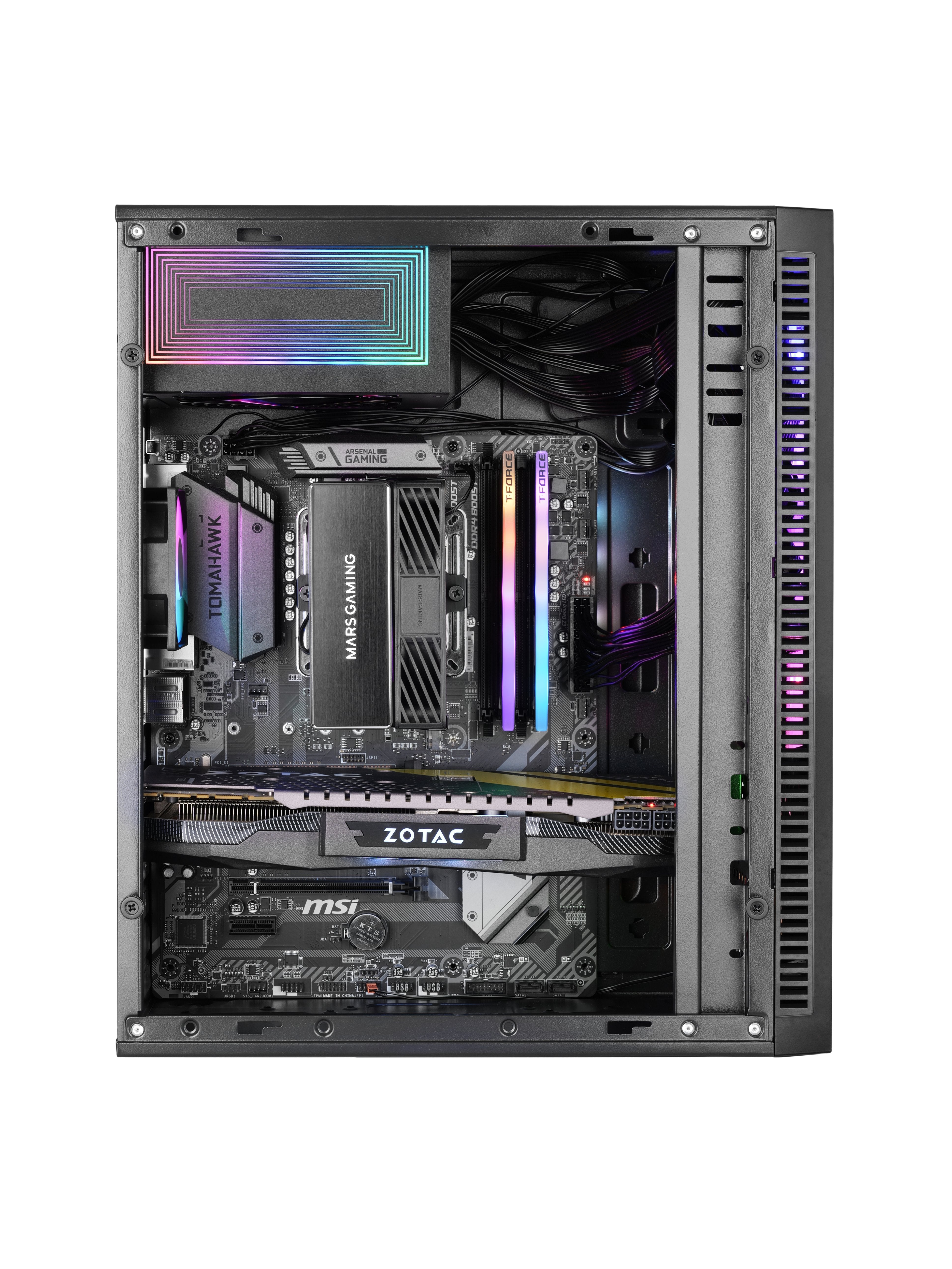 Caja Gaming Semitorre Mars Gaming Mc-Blaze