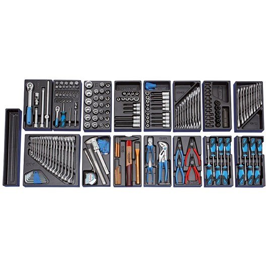 Gedore 2657708 Carro Para Herramientas, Carros De Herramienta Azul/Negro, 117,1 Kg