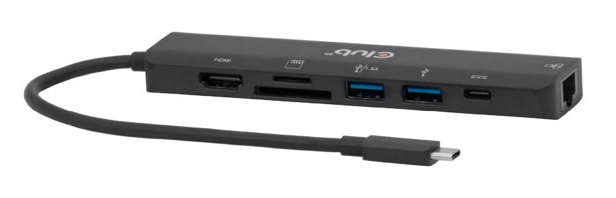 EAN 8719214473563 - CLUB3D CSV-2553 hub de interfaz USB Tipo C 5000 Mbit/s Negro imagen 1