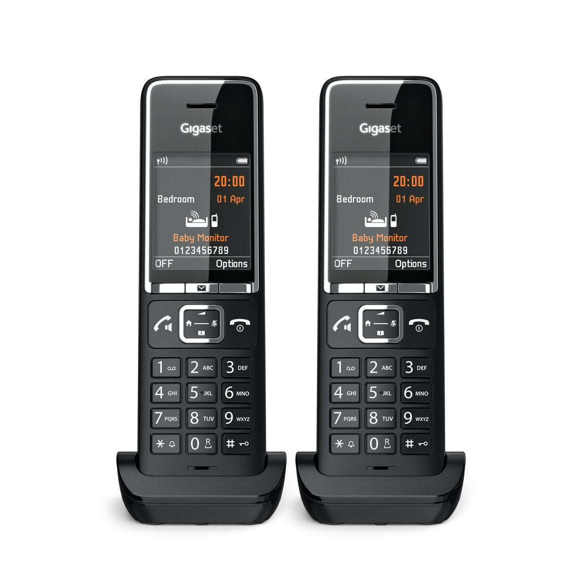 EAN 4250366865850 - Gigaset COMFORT 550HX Teléfono DECT/analógico Identificador de llamadas Negro imagen 9