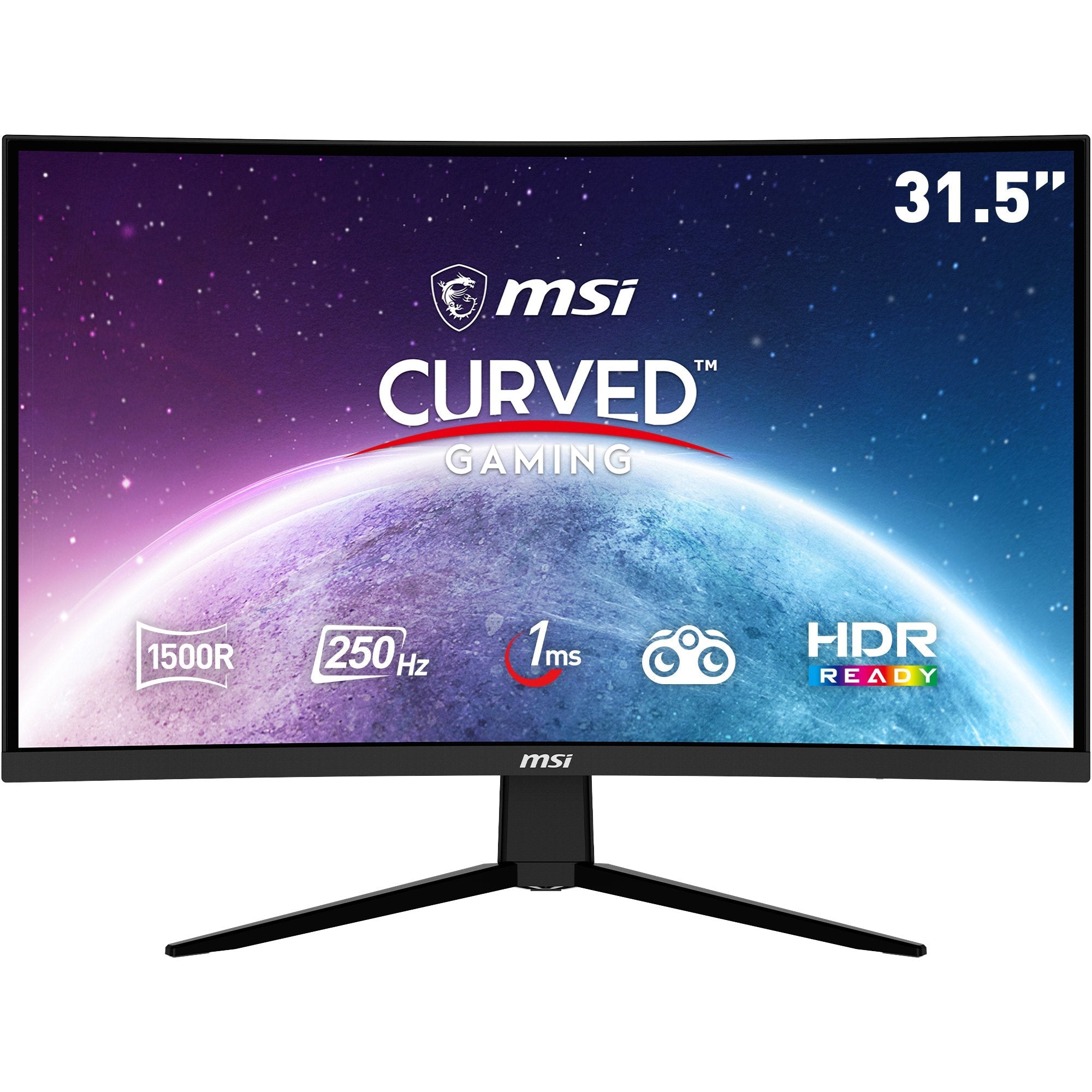Monitor Gaming Msi Optix G32c4xde, 32" Negro, Fhd, Va, Hdmi, Displayport, Panel 250hz