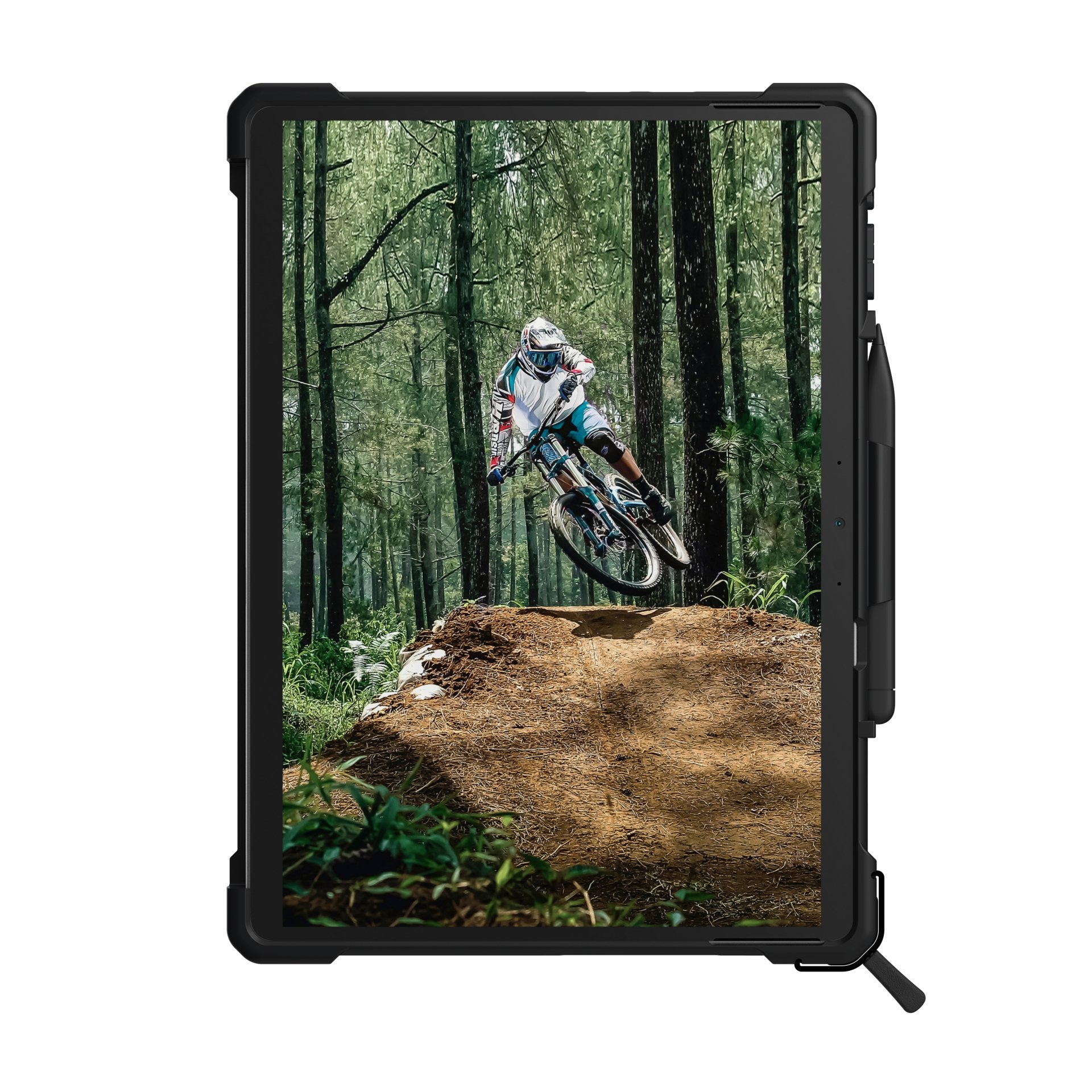 Urban Armor Gear 324012114343 Funda Para Surface Pro 9 (13") Negro, Transparente