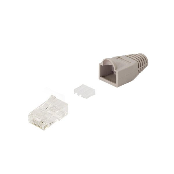 Logilink Mod. Enchufe Cat.6a Utp, Pasacables Y Ayuda Al Roscado, 100x