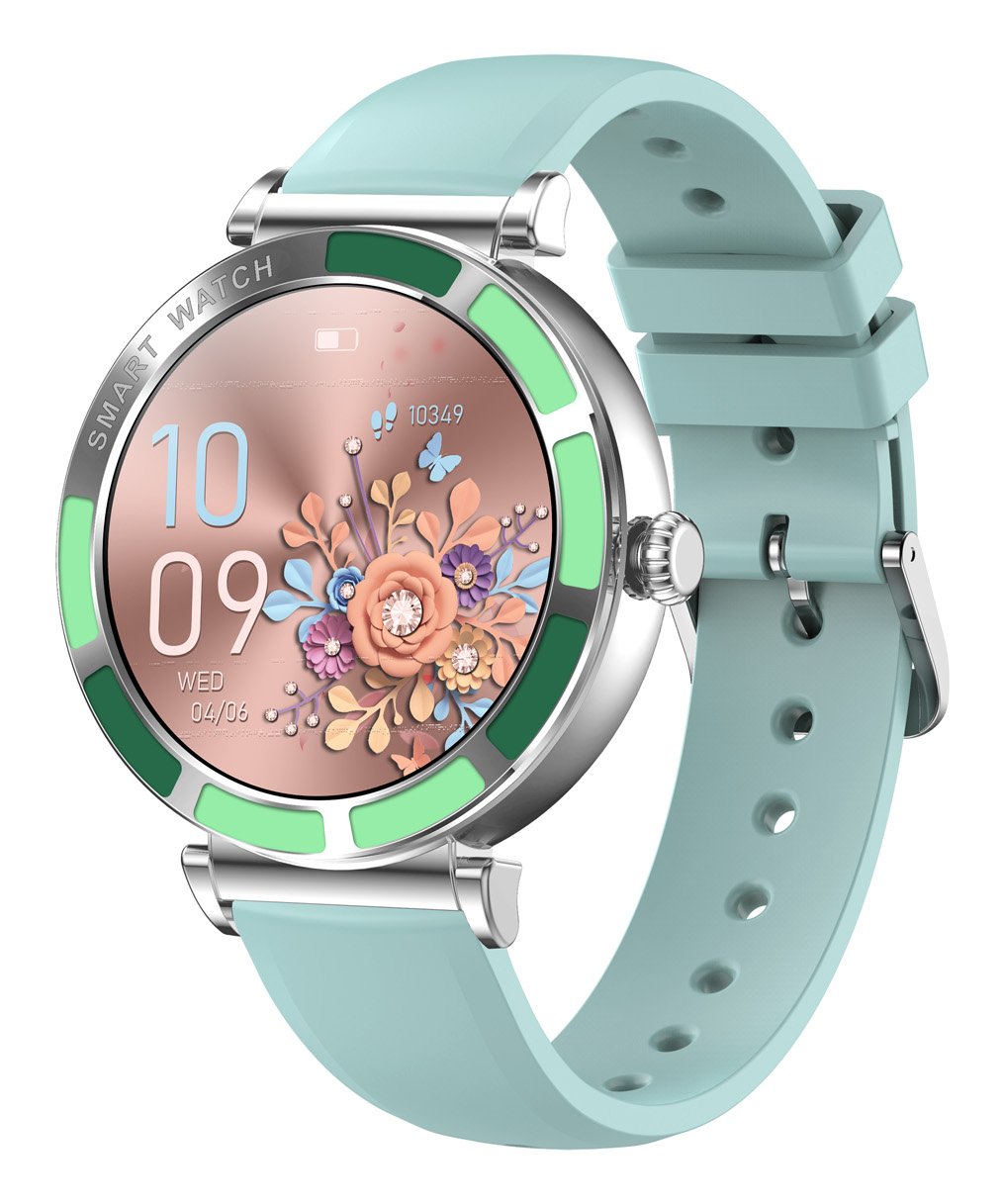 EAN 8011000041742 - Trevi T-FIT 245 L 3,23 cm (1.27") IPS 41 mm Digital Pantalla táctil Verde, Metálico imagen 1