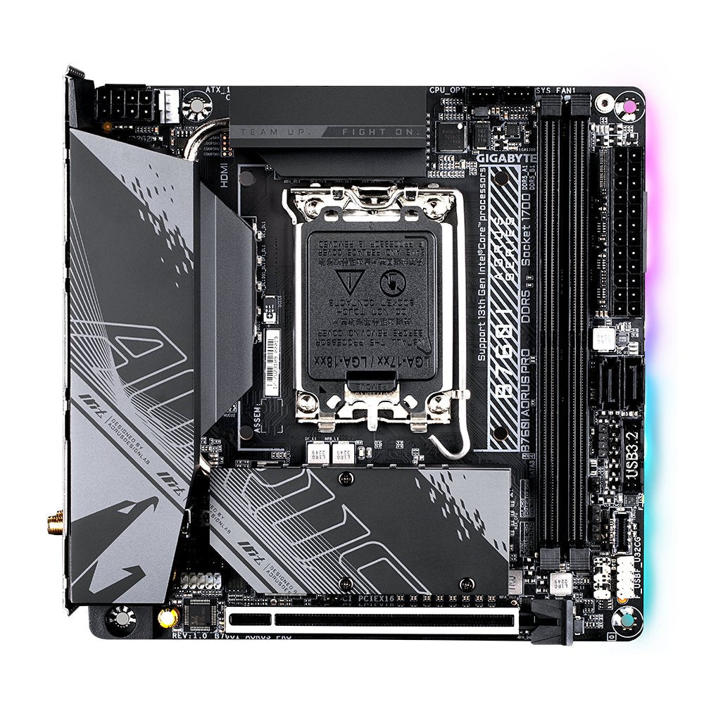 Placa Base Gigabyte B760i Aorus Pro B760,S1700,Mitx,Intel