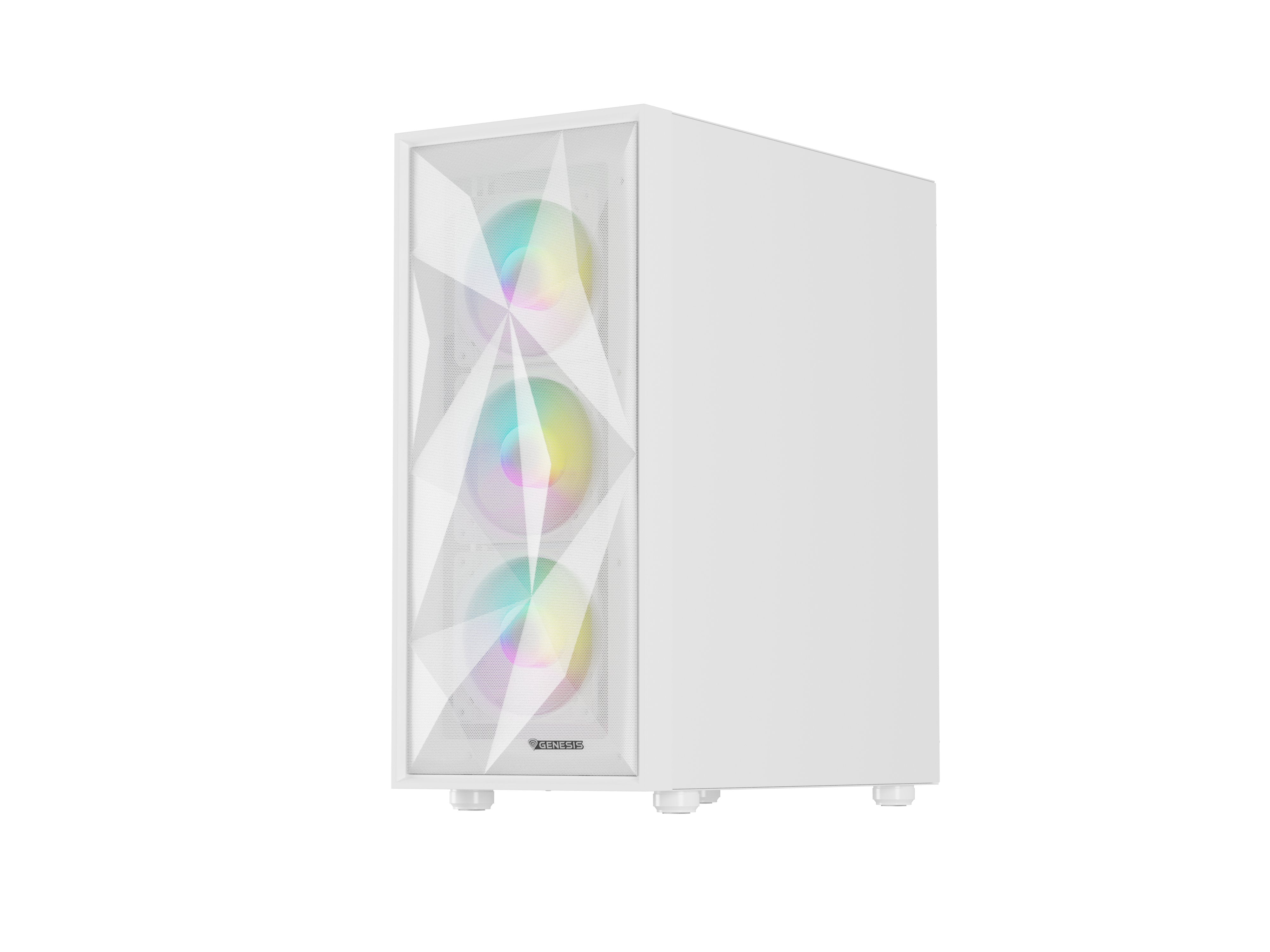 EAN 5901969444544 - GENESIS Diaxid 605 ARGB Midi Tower Blanco imagen 9