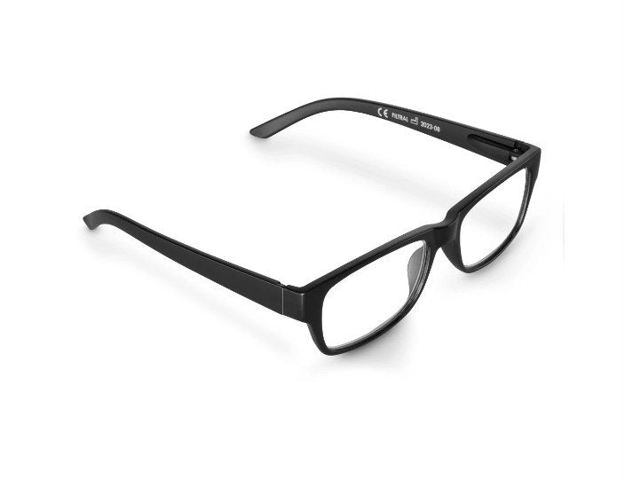 Hama Gafas De Lectura De +3.0 Dioptrias - Montura De Plastico Reciclado - Unisex - Negro