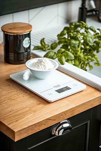 Bascula De Cocina Hasta 15 Kg Adler Ad 3170