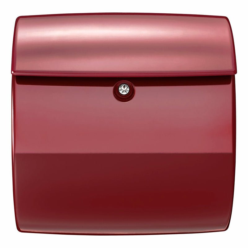 Burg-Wächter Piano 886 Merlot Briefkasten Plástico Rojo