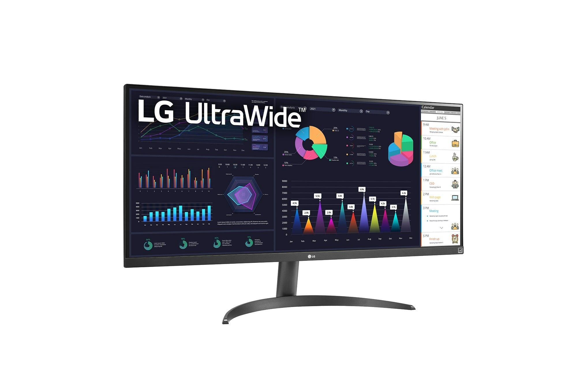 EAN 8806084213228 - LG 34WQ500-B pantalla para PC 86,4 cm (34") 2560 x 1080 Pixeles UltraWide Full HD LED Negro imagen 3