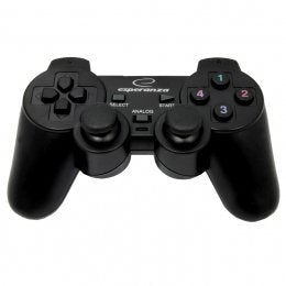 EAN 5905784769448 - Esperanza EG106 mando y volante Negro USB 2.0 Palanca de mando Analógico/Digital PC, Playstation 2, Plays imagen 1