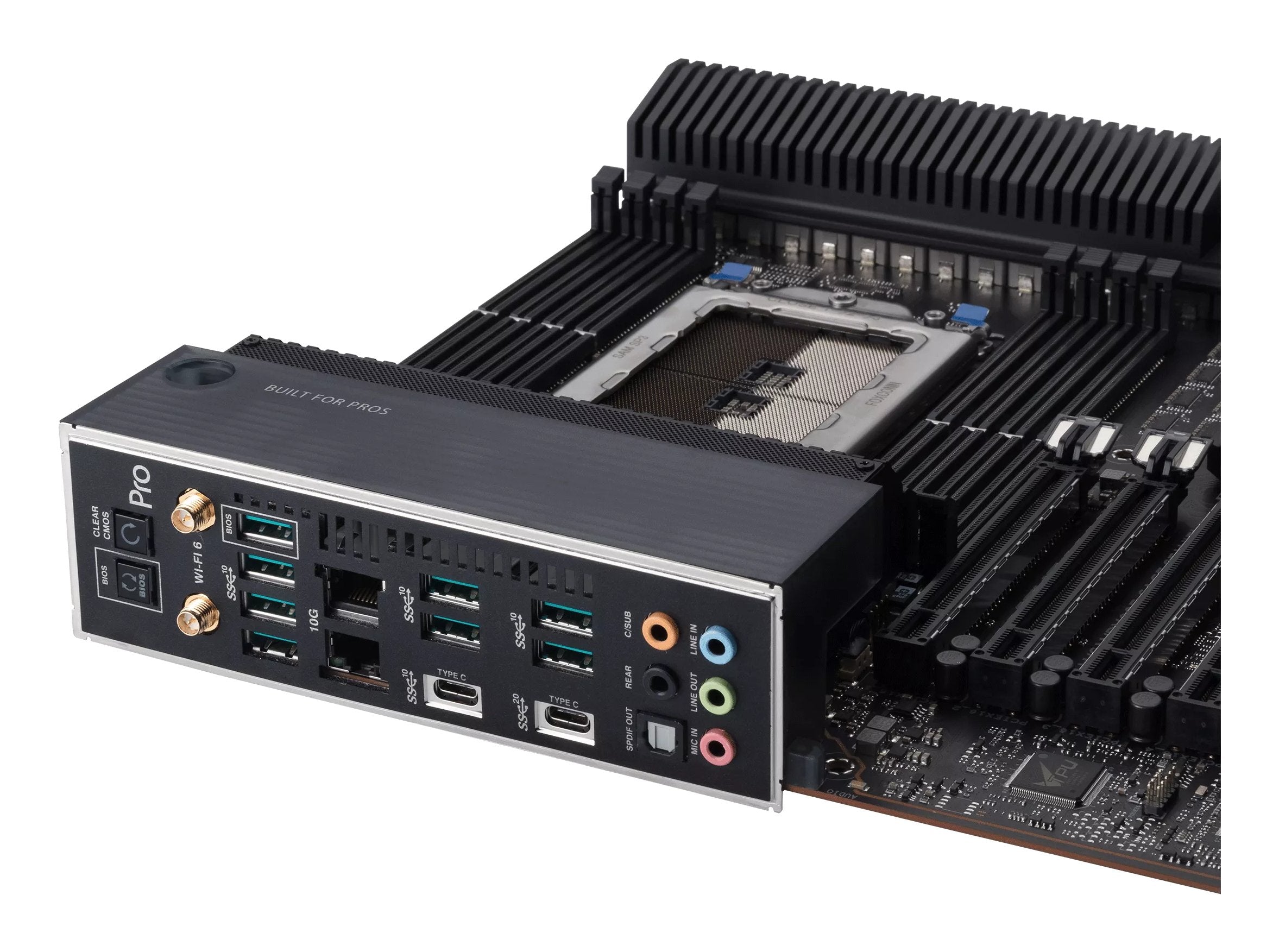 EAN 4711081066262 - ASUS WRX80E-SAGE SE WIFI AMD WRX80 Socket SP3 ATX extendida imagen 7
