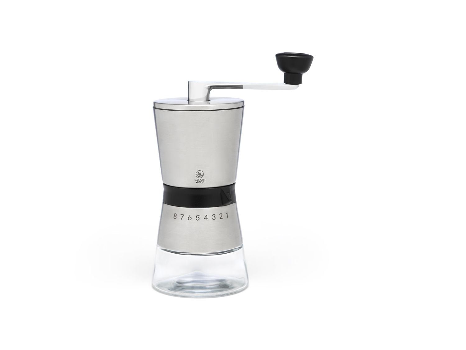 Molinillo De Café Leopold Vienna Acero Inoxidable/Vidrio Bolonia Lv143001
