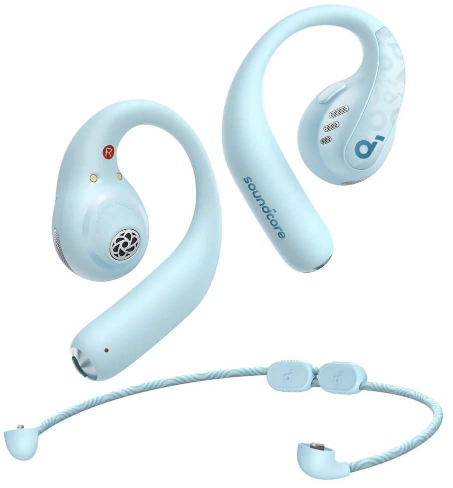 Auriculares Inalámbricos Soundcore Diseño Abierto Aerofit Pro Azul