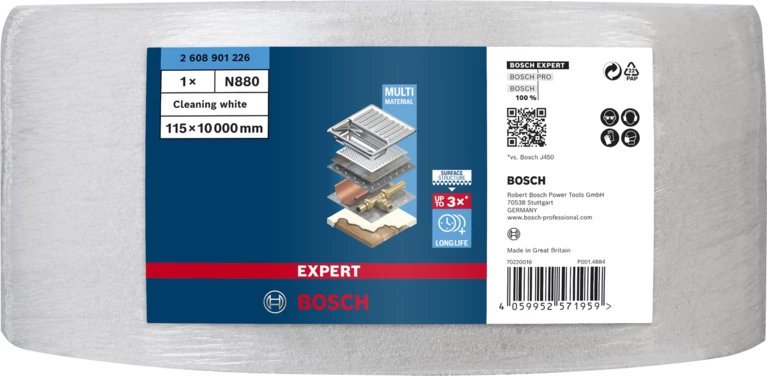 EAN 4059952571959 - Bosch 2 608 901 226 papel de lija Rollo de vellón para limpieza 1 pieza(s) imagen 2