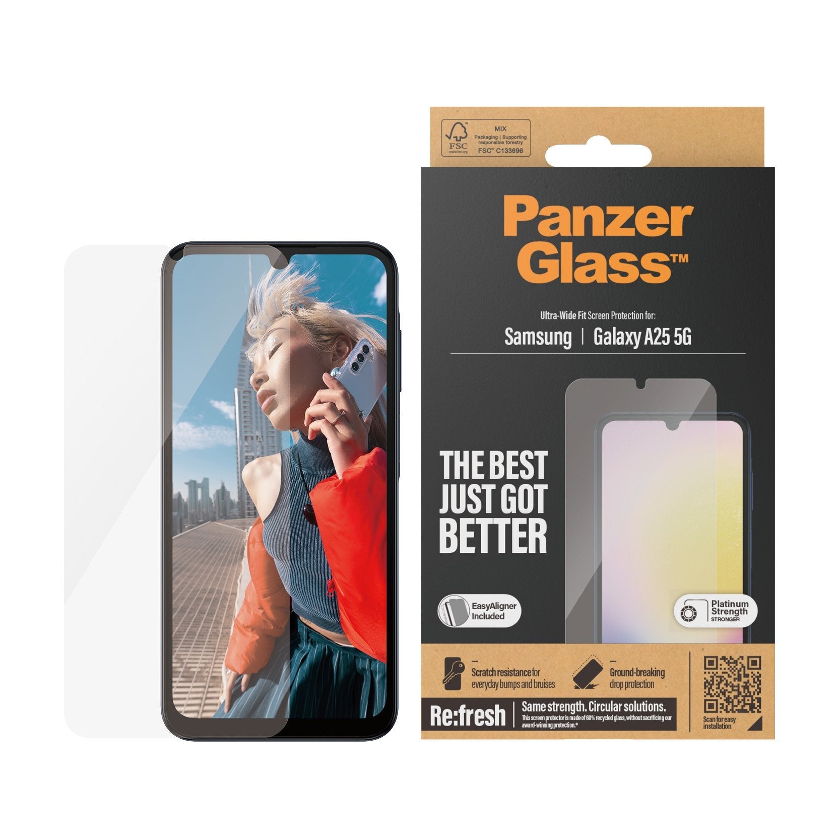 Panzerglass Sp Galaxy A25 5g Uwf M. Applikator