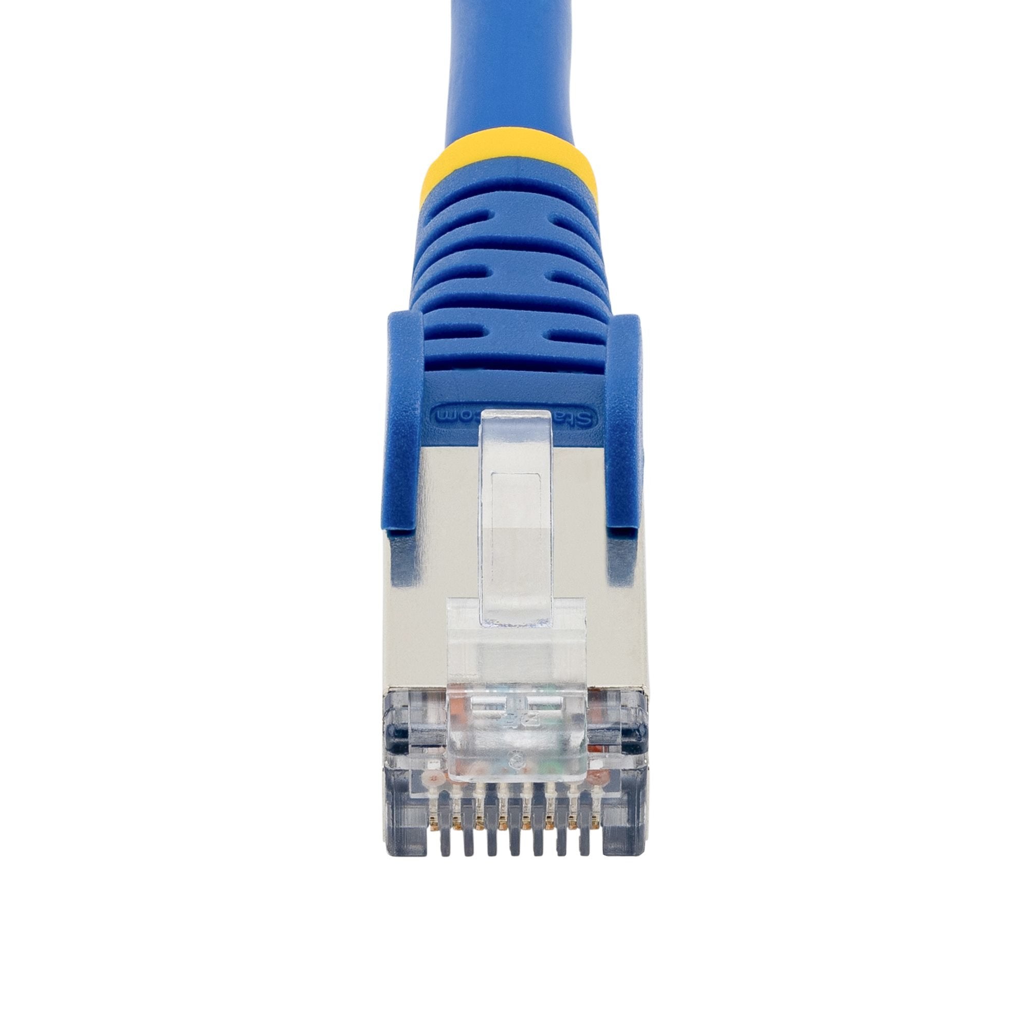 Cable Startech.Com 5m Cat6a Ethernet Blue Low Smoke Zero Halogen (Lszh) 10gbe 500mhz 100w Poe++ Snagless Rj-45 W/Strain Reliefs S/Ftp Network Patch Cord Cable De Interconexión Rj-45 (M) A Rj-45 (M) 5 M S/Ftp Cat 6a Ieee 802.3bt Sin Eng