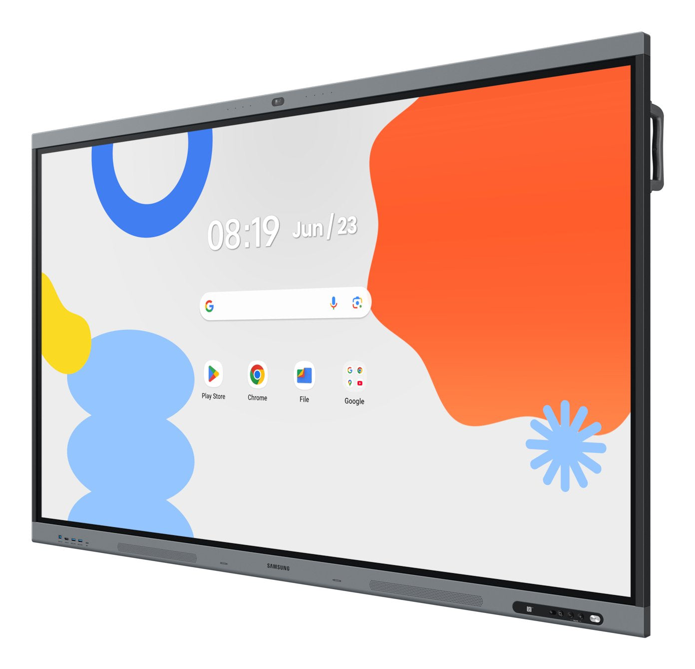 Samsung Lh86wafplgc Pizarra Blanca Interactiva 2,18 M (86") 3840 X 2160 Pixeles Pantalla Táctil Negro, Gris