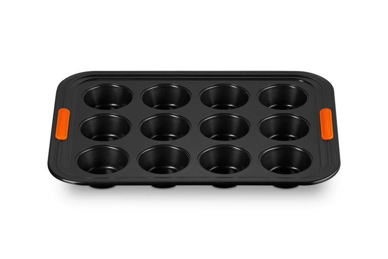 Le Creuset Muffin Tin Carbon Steel Non-Stick Nonstick 12pcs (46058000010000)