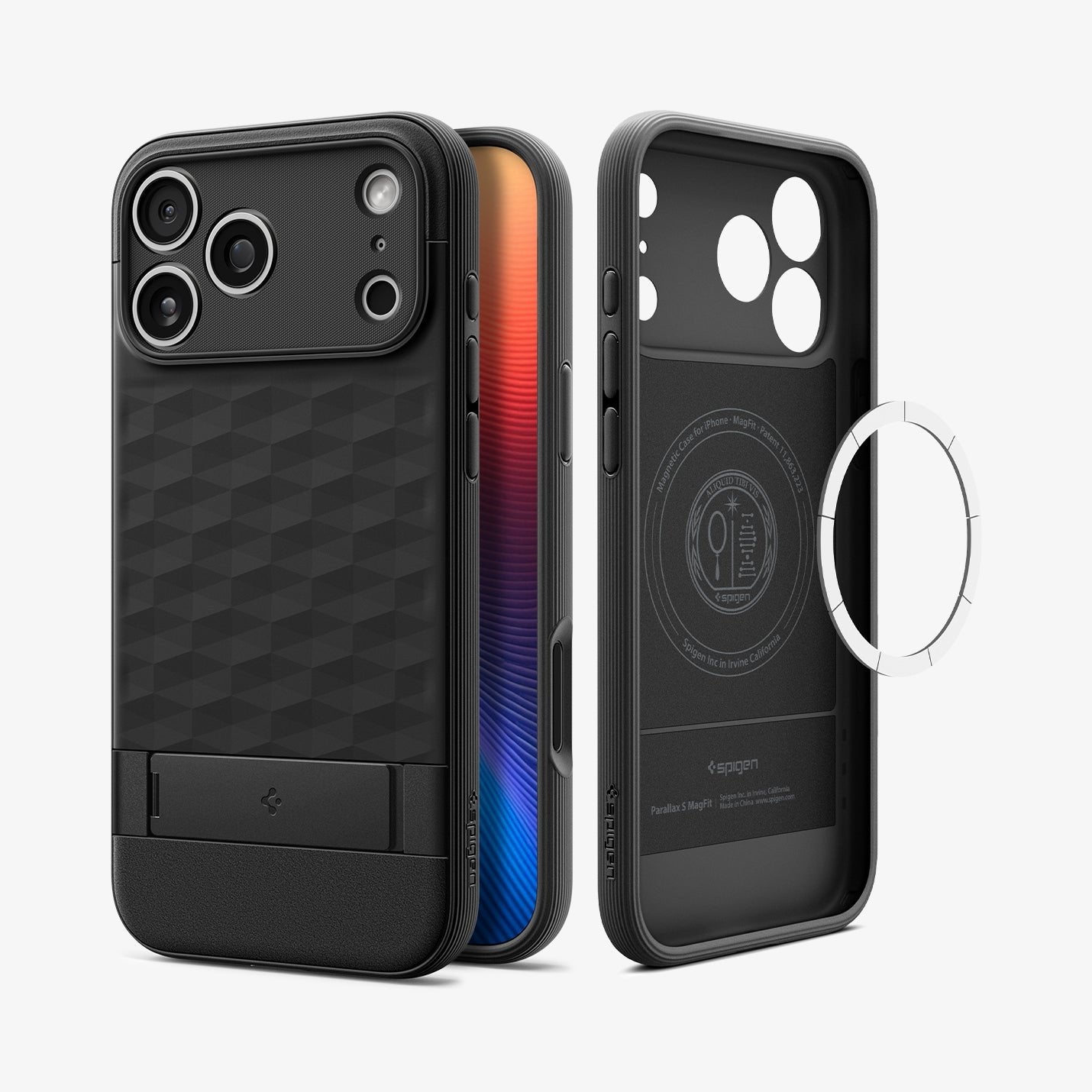Parallax S (Magfit) Iphone 17 Pro Case Matte Black