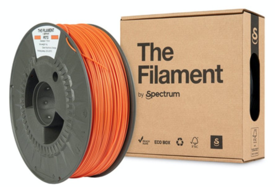 The Filament · Petg · Machinery Orange · 1.75mm · 1kg