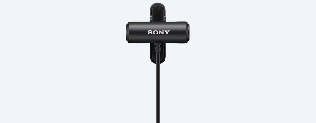 Microfono De Solapa Estereo Sony Ecm-Lv1