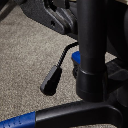 EAN 94338512465 - X Rocker 5124601 silla para videojuegos Butaca para jugar Asiento acolchado tapizado Negro, Azul imagen 7