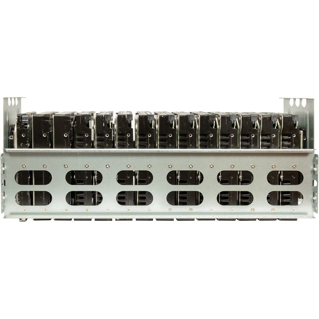 EAN 4260455647182 - Inter-Tech 4F28 Estante Negro, Plata imagen 5