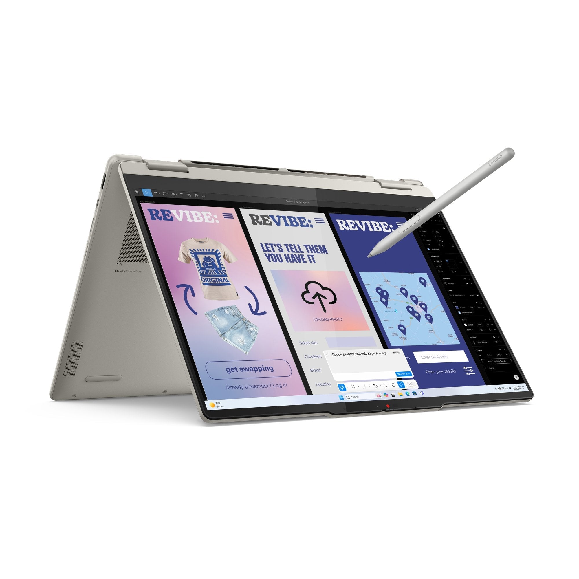 Yoga 7 14ill10 2in1 Core Ultra 7 U7-258v Lnl 32 1 14 Wuxga Oled Integrada Seashell (Textura) Pen W11